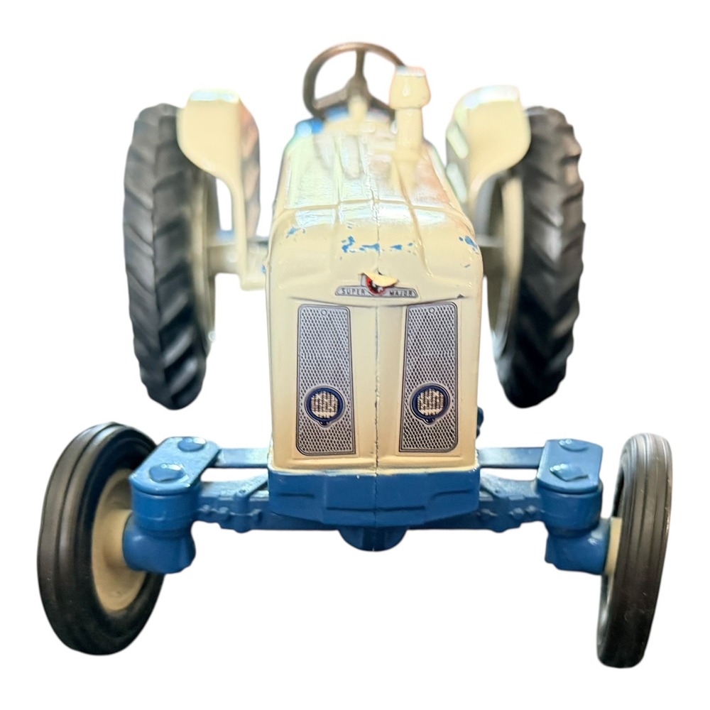 Ertl Ford 5000 Diesel Tractor 1/16 Scale Toy Blue Cream Diecast VTG Farm Good - Picture 4 of 13